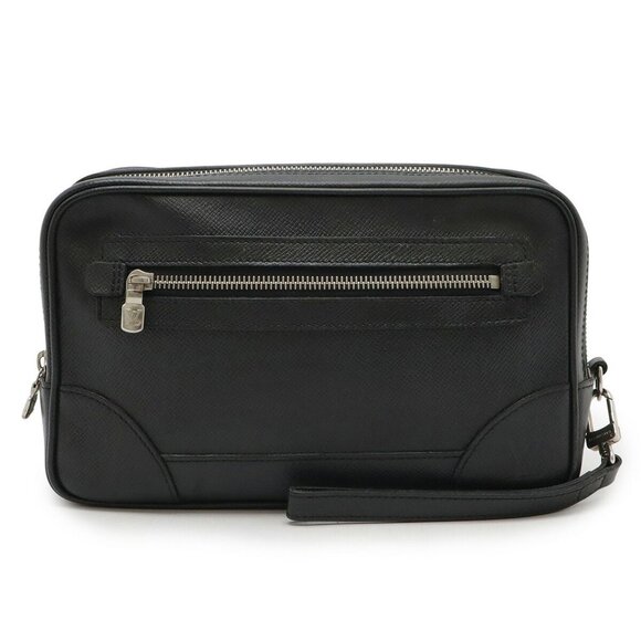 LOUIS VUITTON Black Leather Bag - Picture 1 of 10
